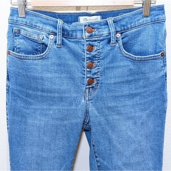 Madewell Mid-Rise Skinny Crop Stretchy Jeans - Picture 4 of 16